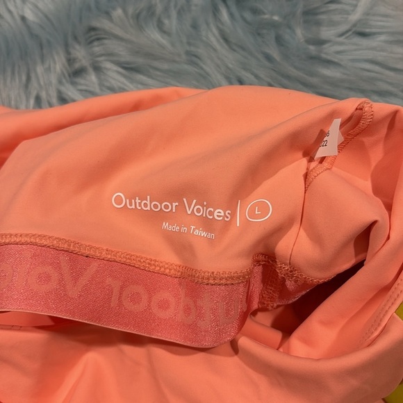 NWT Outdoor Voices One Shoulder Dress in‎ Tangerine/Dijon Mustard - Picture 4 of 9